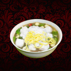 Fishball Soup (Mee + Bee Hoon)